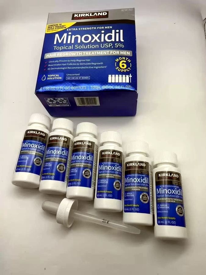 Minoxidil Kirkland, aperçu fournisseur